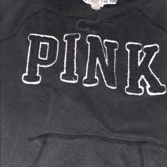PINK black sweatshirt - Picture 3 of 4